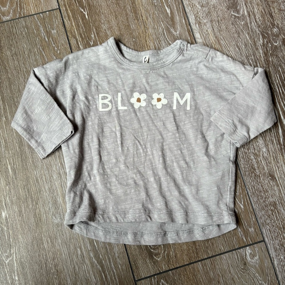 Gray Rylee + Cru Long Sleeve 'BLOOM' Shirt